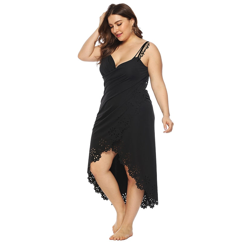Summer Beach Wrap Dress Backless Dress