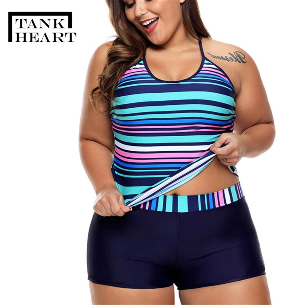 Women Fashion Lingerie Two Piece Swimsuit with shorts