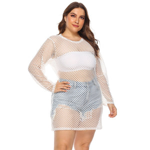 Women Fashion Lingerie Sundress Outwear Beach Dress