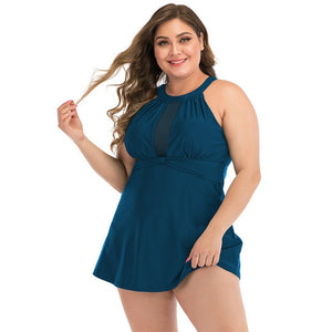 Women Fashion Lingerie Two piece swimsuit with skirt