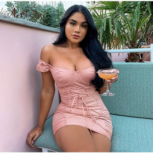 Women Fashion Lingerie Mini Party Club Dresses