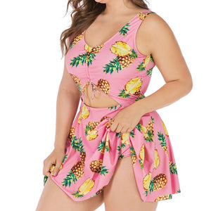 Women Fashion Lingerie One Piece Swimming Dress