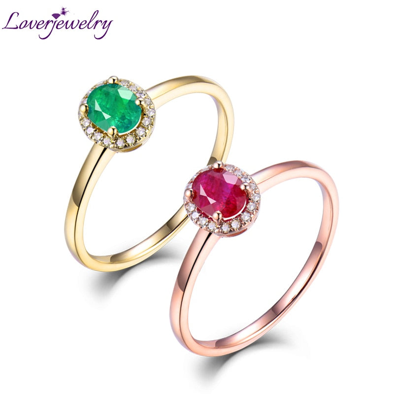 Gold Rings For Women Eternity Love Engagement Ring