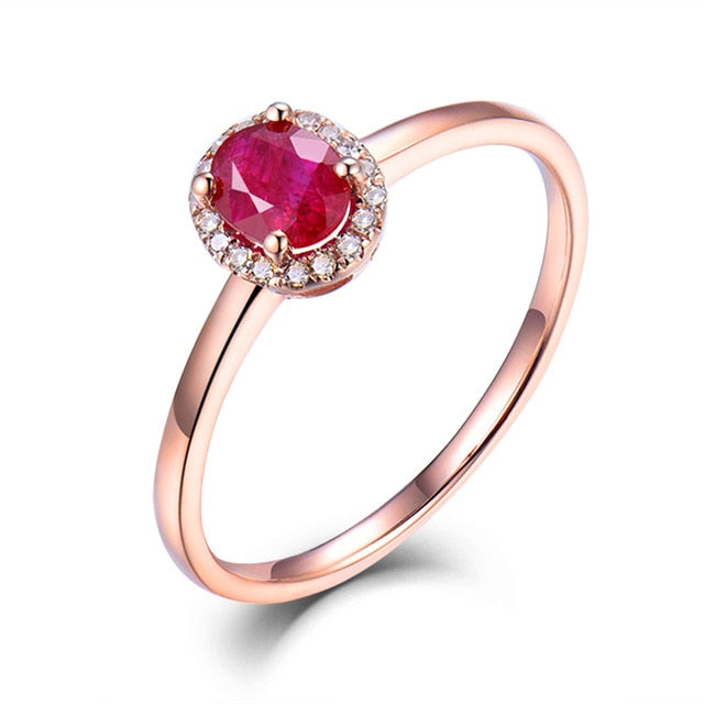 Gold Rings For Women Eternity Love Engagement Ring