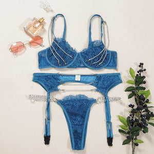Women Fashion Lingerie Bra And Panty Set