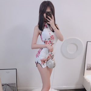 Women Fashion Lingerie Evening Dress Split Dress