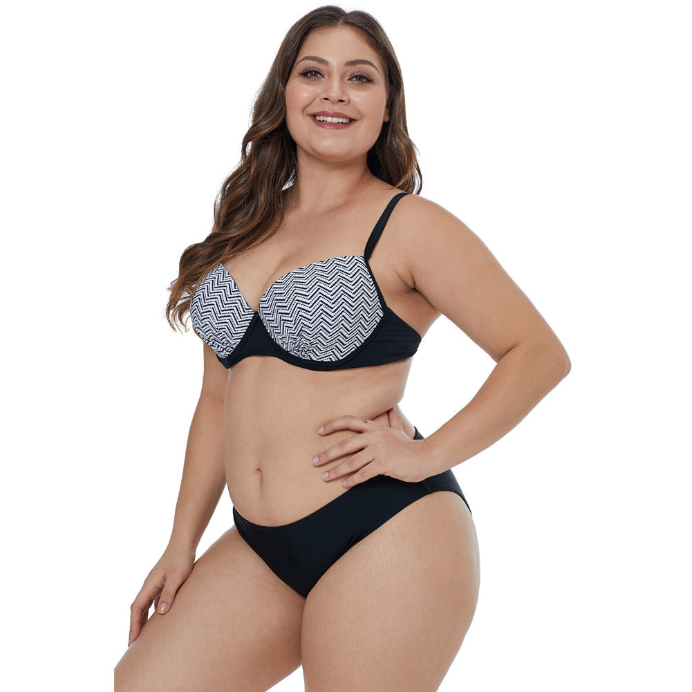 Women Fashion Linger Bikini Adjustable Shoulder Bathing Suit