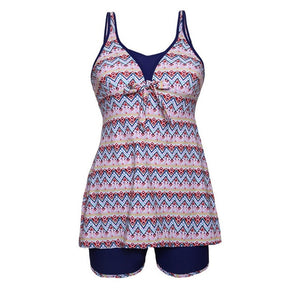 Women Fashion Lingerie Two Piece Swimsuit with Shorts