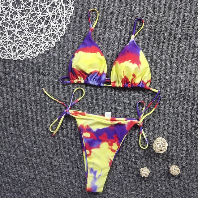 Bikini Set Tie dye