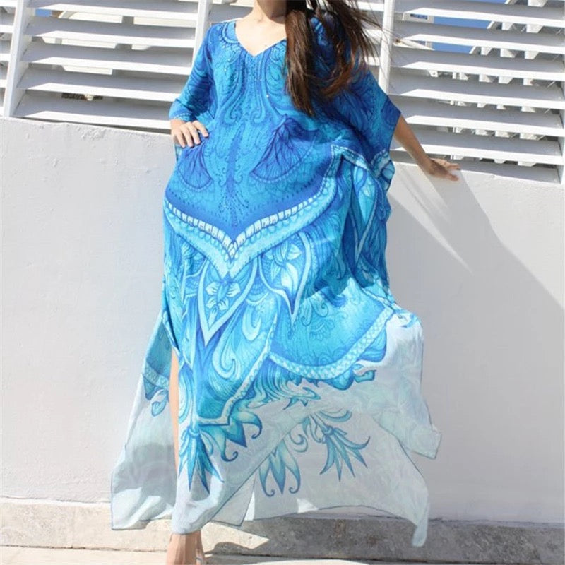 Beach Woman Tunic Bath Dress