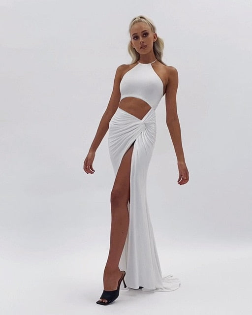 Pleated Lace Dress