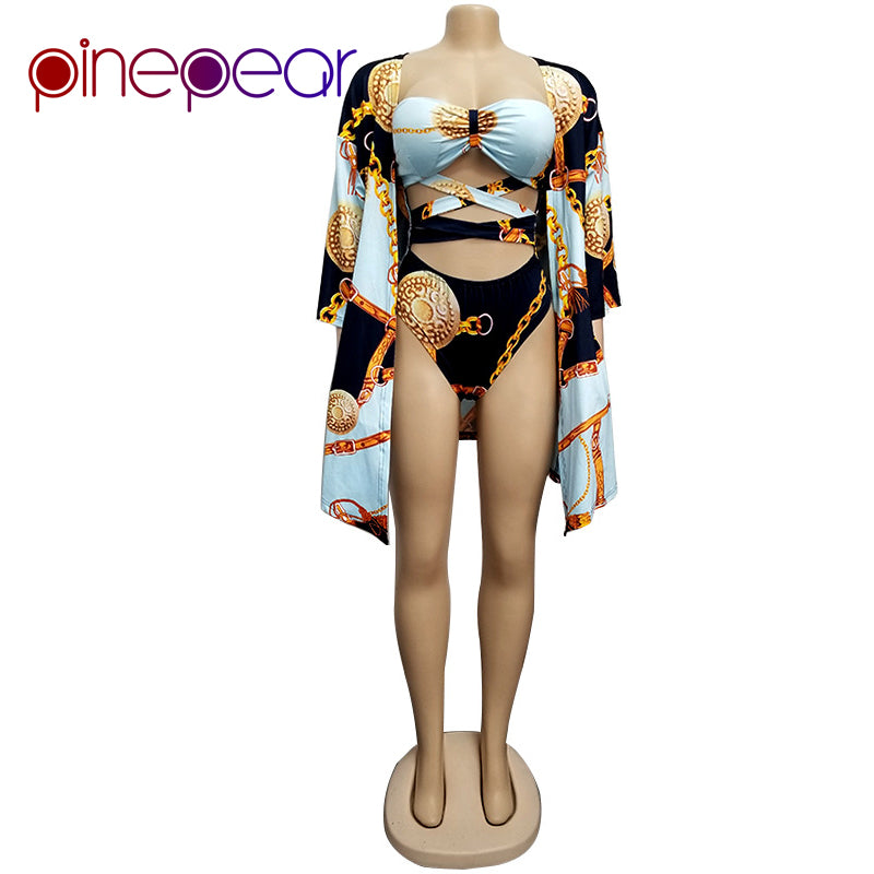 Women Fashion Lingerie Bikini Set Beachwear
